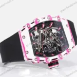 Super Clone Richard Mille RM 38-02 Richard Mille Bubba Watson Tourbillon Manual Winding 42mm