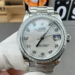 Super Clone Rolex Datejust Silver Diamond Dial 278384RBR-0033 31 mm – Swiss SuperClone