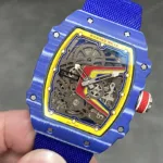 Super Clone Richard Mille RM 67-02 Richard Mille Italy White Carbon TPT Italy – Swiss SuperClone