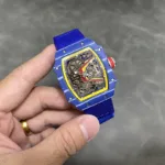 Super Clone Richard Mille RM 67-02 Richard Mille Italy White Carbon TPT Italy – Swiss SuperClone