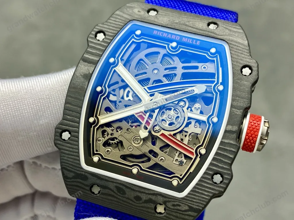 Super Clone Richard Mille RM 67-02 Richard Mille Italy White Carbon TPT Italy – Swiss SuperClone