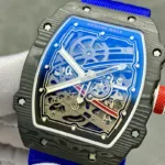 Super Clone Richard Mille RM 67-02 Richard Mille Italy White Carbon TPT Italy – Swiss SuperClone