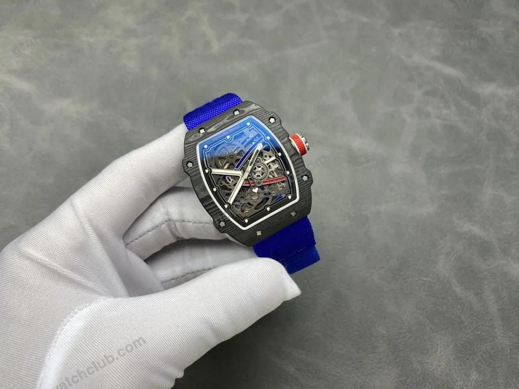 Super Clone Richard Mille RM 67-02 Richard Mille Italy White Carbon TPT Italy – Swiss SuperClone