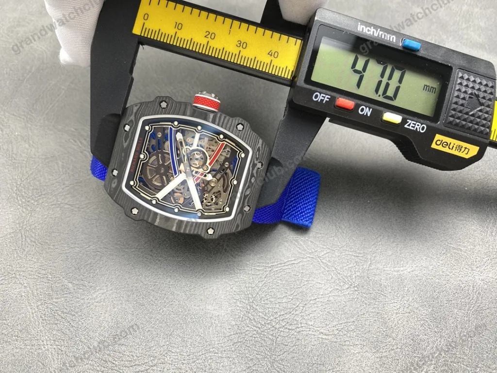 Super Clone Richard Mille RM 67-02 Richard Mille Italy White Carbon TPT Italy – Swiss SuperClone