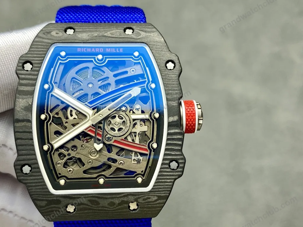 Super Clone Richard Mille RM 67-02 Richard Mille Italy White Carbon TPT Italy – Swiss SuperClone