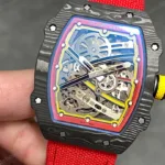 Super Clone Richard Mille RM 67-02 Richard Mille Italy White Carbon TPT Italy – Swiss SuperClone