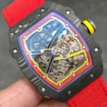 Super Clone Richard Mille RM 67-02 Richard Mille Italy White Carbon TPT Italy – Swiss SuperClone