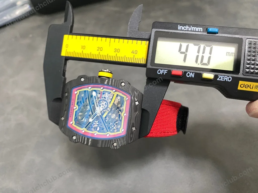 Super Clone Richard Mille RM 67-02 Richard Mille Italy White Carbon TPT Italy – Swiss SuperClone