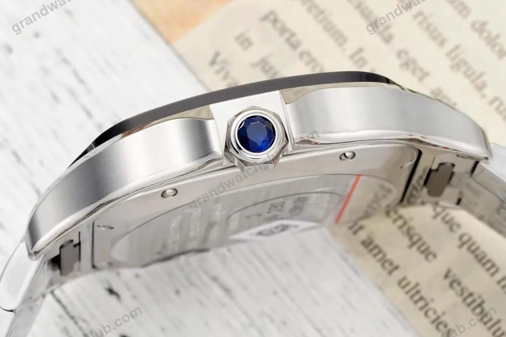 Super Clone Cartier Santos De Cartier Ceramic CRWSSA0037 39.8mm Miyota.9015 – Swiss SuperClone