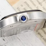 Super Clone Cartier Santos De Cartier Ceramic CRWSSA0037 39.8mm Miyota.9015 – Swiss SuperClone