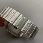 Super Clone Cartier Santos De Cartier Medium Green WSSA0061 35.5mm – Swiss SuperClone