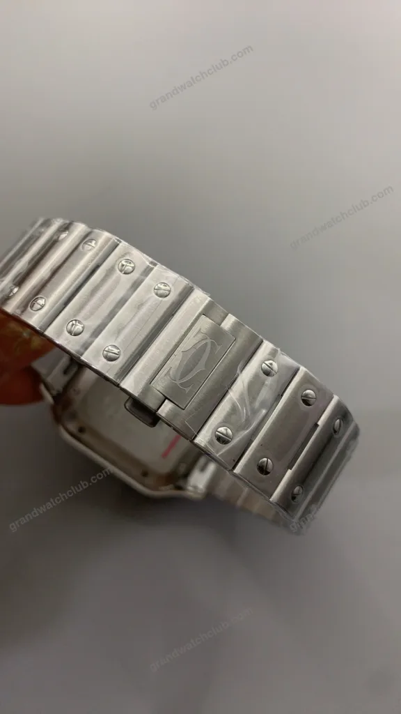 Super Clone Cartier Santos De Cartier Medium Green WSSA0061 35.5mm – Swiss SuperClone