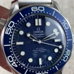 Super Clone Omega Seamaster Diver James Bond 60th Anniversary 210.30.42.20.03.002 42mm Blue Dial Steel – Swiss SuperClone