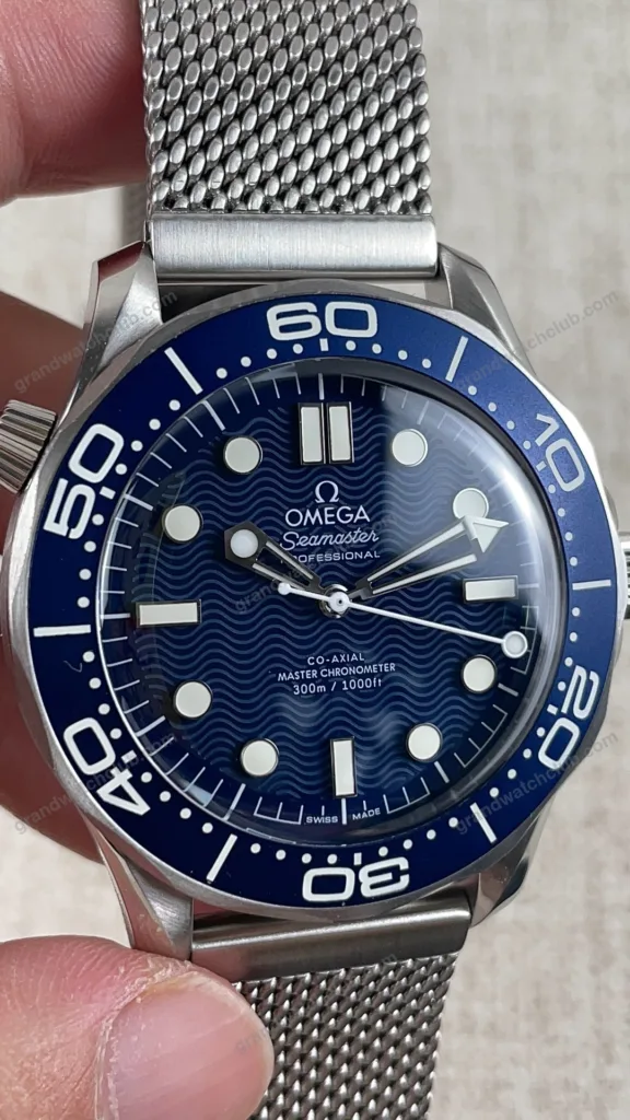 Super Clone Omega Seamaster Diver James Bond 60th Anniversary 210.30.42.20.03.002 42mm Blue Dial Steel – Swiss SuperClone