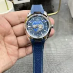 Super Clone Omega Seamaster Aqua Terra Worldtimer 43mm Blue Dial – Swiss SuperClone