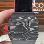 Super Clone Richard Mille RM 27-03 Richard Mille 42mm Carbon Đen 43gram