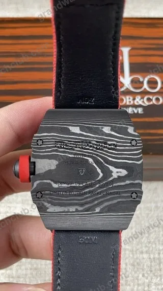 Super Clone Richard Mille RM 27-03 Richard Mille 42mm Carbon Đen 43gram