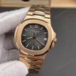 Super Clone Patek Philippe Nautilus 5711/1R-001 40mm Gray Dial Rose Gold V3 Update – Swiss SuperClone
