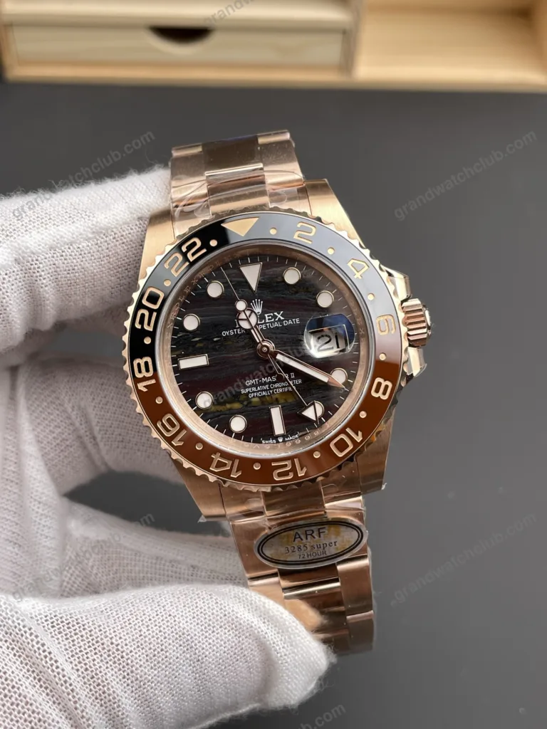 Super Clone Rolex GMT-Master II 126715CHNR Tiger Iron Dial – Swiss SuperClone