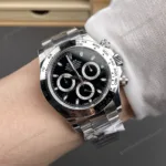 Super Clone Rolex Daytona Black Dial 116520 – Swiss SuperClone