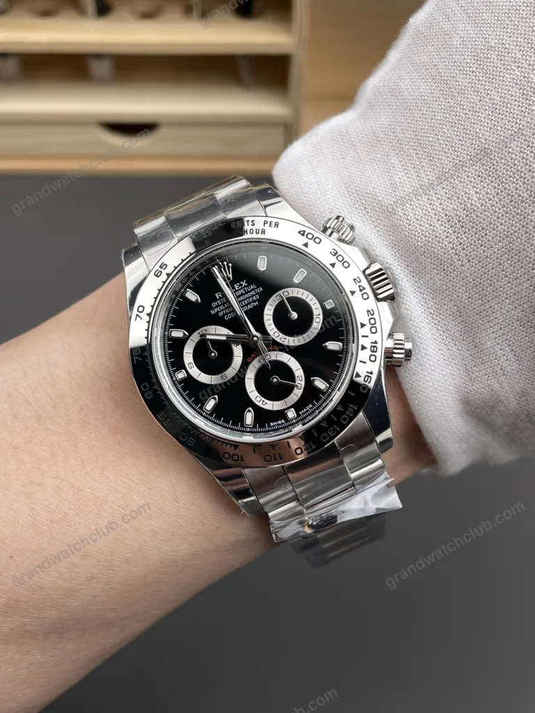 Super Clone Rolex Daytona Black Dial 116520 – Swiss SuperClone