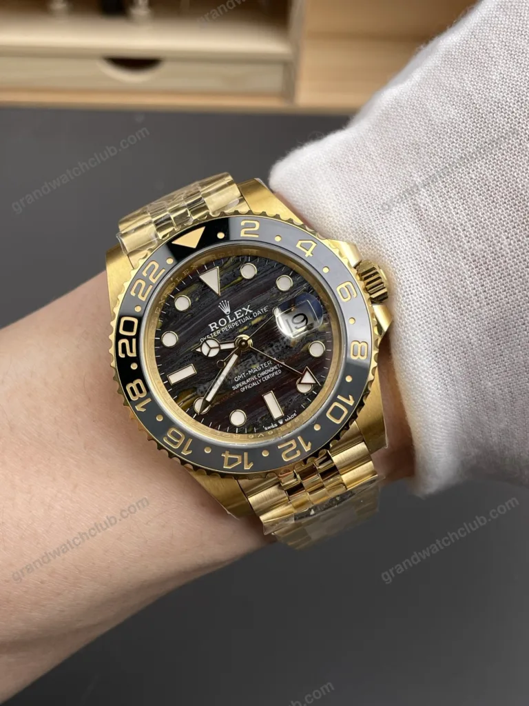 Super Clone Rolex GMT-Master II 126718GRNR Tiger Iron Dial – Swiss SuperClone