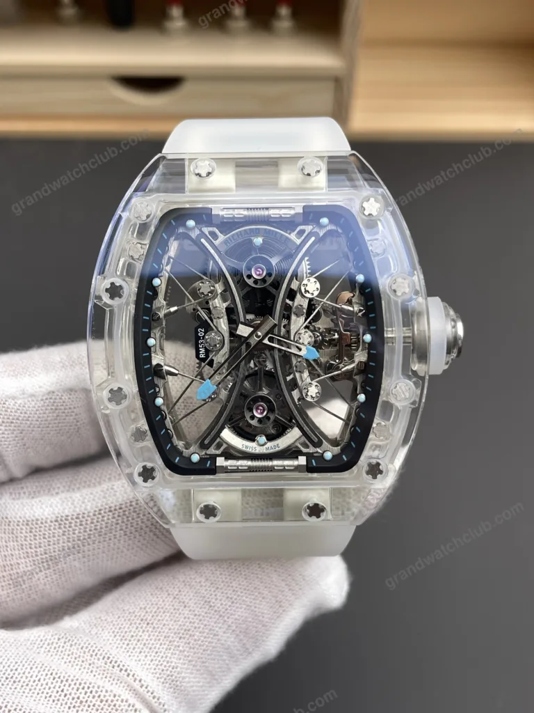 Super Clone Richard Mille 42mm Steel – Swiss SuperClone