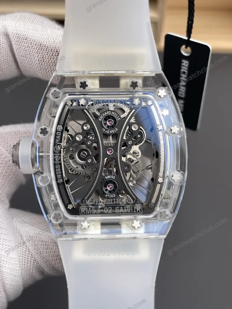 Super Clone Richard Mille 42mm Steel – Swiss SuperClone