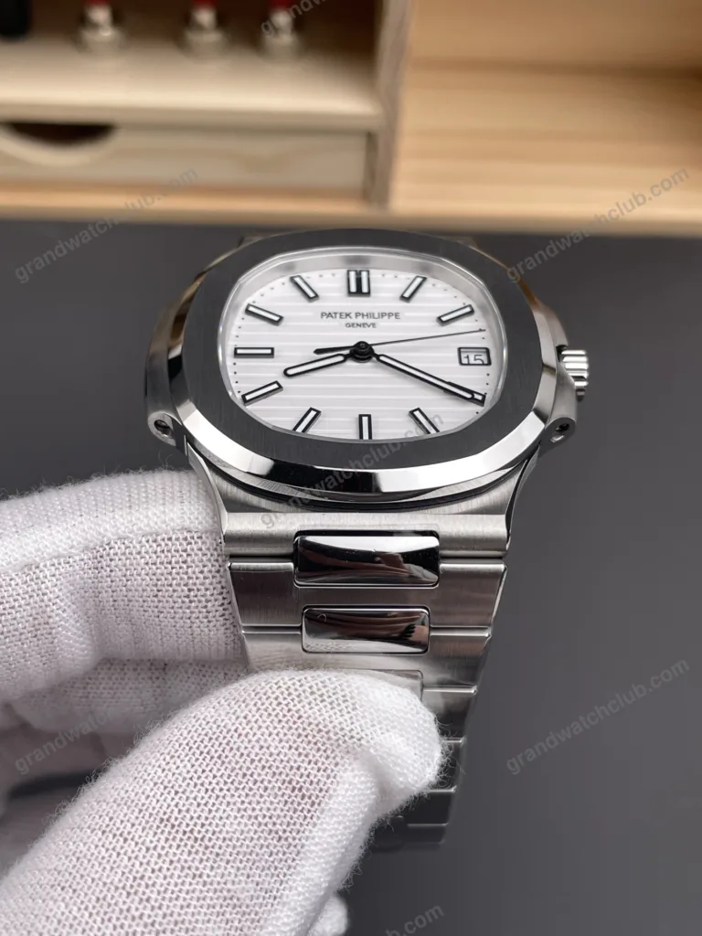 Super Clone Patek Philippe Nautilus 5711A White 40mm – Swiss SuperClone