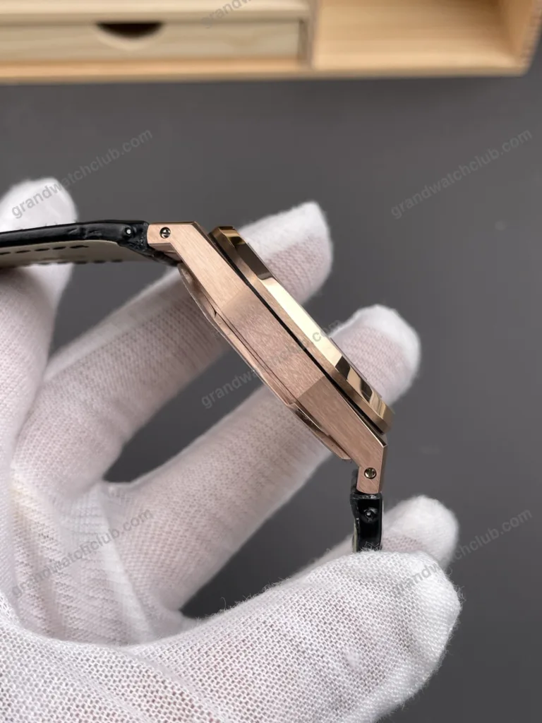 Super Clone Audemars Piguet Royal Oak 15500OR Rose Gold 41mm Black Dial – Swiss SuperClone