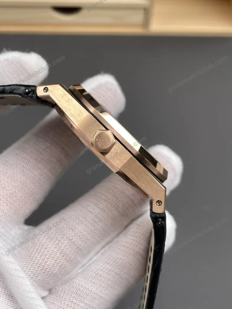 Super Clone Audemars Piguet Royal Oak 15500OR Rose Gold 41mm Black Dial – Swiss SuperClone
