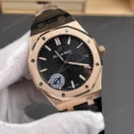 Super Clone Audemars Piguet Royal Oak 15500OR Rose Gold 41mm Black Dial – Swiss SuperClone