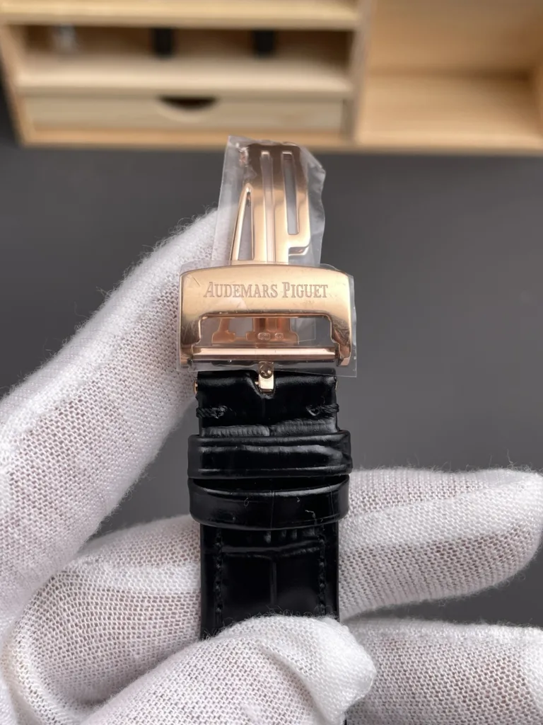 Super Clone Audemars Piguet Royal Oak 15500OR Rose Gold 41mm Black Dial – Swiss SuperClone