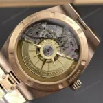 Super Clone Vacheron Constantin Overseas Rose Gold 4500V/110R-B705 41mm Blue Dial
