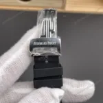 Super Clone Audemars Piguet Royal Oak 15500ST.OO.1220ST.03 41mm Black Rubber Strap – Swiss SuperClone