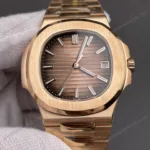 Super Clone Patek Philippe Nautilus 5711/1R-001 40mm Chocolate Dial Rose Gold V3 Update – Swiss SuperClone