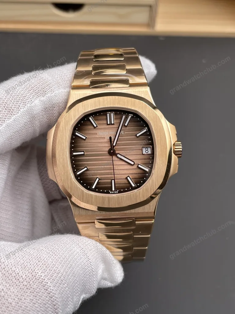 Super Clone Patek Philippe Nautilus 5711/1R-001 40mm Chocolate Dial Rose Gold V3 Update – Swiss SuperClone