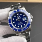 Super Clone Rolex Submariner Blue Dial 116619LB “Smurf” – Swiss SuperClone