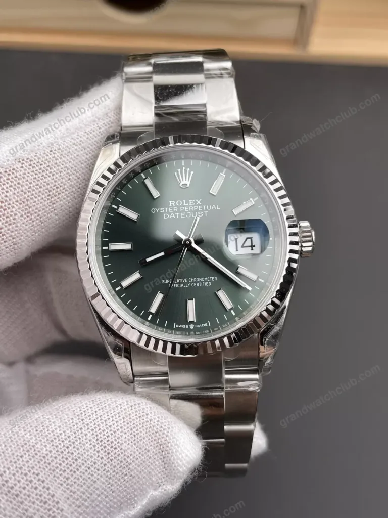 Super Clone Rolex Datejust Mint Green Dial 126334-0027 41 mm – Swiss SuperClone