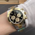 Super Clone Rolex Daytona Black Diamond Dial 126503 – Swiss SuperClone
