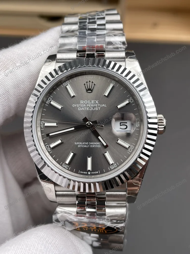 Super Clone Rolex Datejust Slate Dial 126334-0014 41 mm – Swiss SuperClone