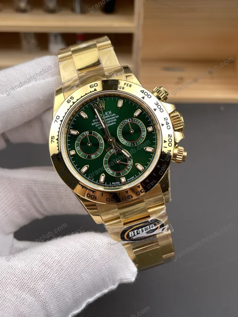 Super Clone Rolex Daytona “John Mayer” Green Dial 116508 – Swiss SuperClone