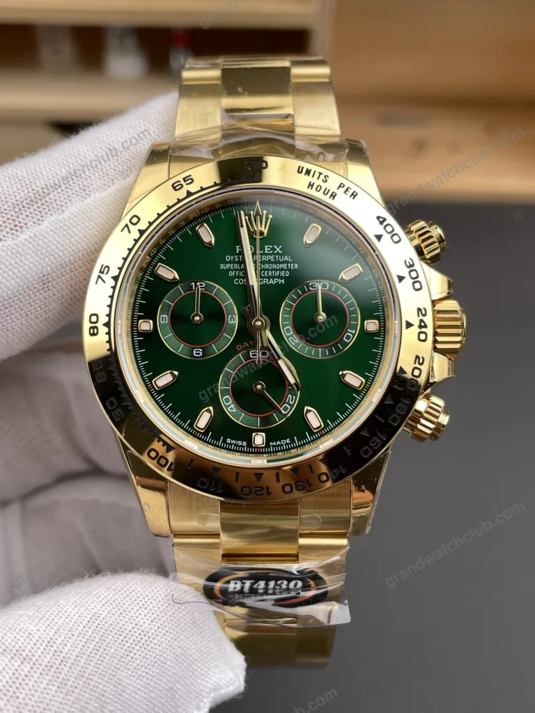 Super Clone Rolex Daytona “John Mayer” Green Dial 116508 – Swiss SuperClone