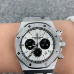Super Clone Audemars Piguet Royal Oak Chronograph 26331ST Panda Dial Steel 41mm