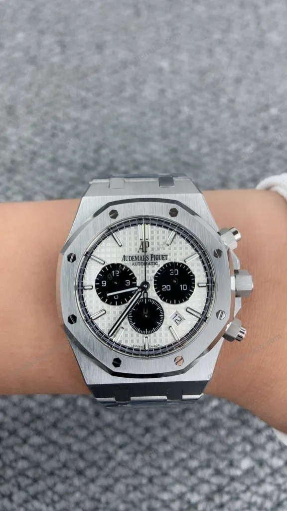 Super Clone Audemars Piguet Royal Oak Chronograph 26331ST Panda Dial Steel 41mm