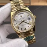 Super Clone Rolex Day-Date White Dial 128238-0113 36 mm – Swiss SuperClone