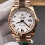 Super Clone Rolex Day-Date White Dial 128235-0070 36 mm – Swiss SuperClone
