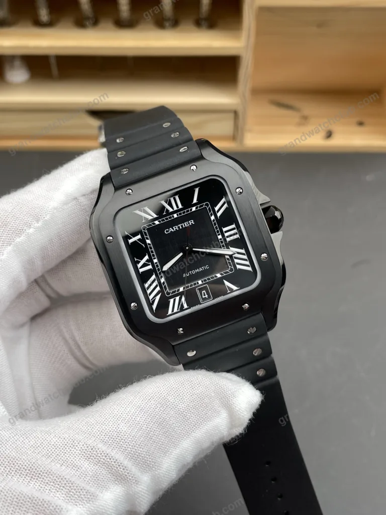 Super Clone Cartier Santos De Cartier CRWSSA0039 39.8mm Ceramic – – Swiss SuperClone