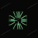 Super Clone Cartier Santos Large Skeleton Black 39mm – Swiss SuperClone
