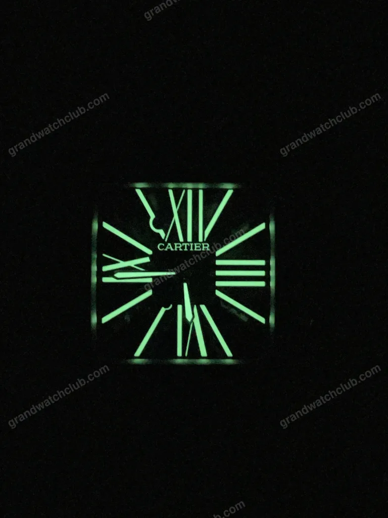 Super Clone Cartier Santos Large Skeleton Black 39mm – Swiss SuperClone
